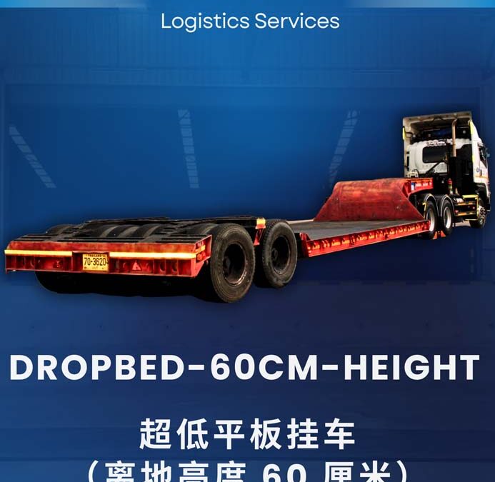 Dropbed Trailer 60CM Height