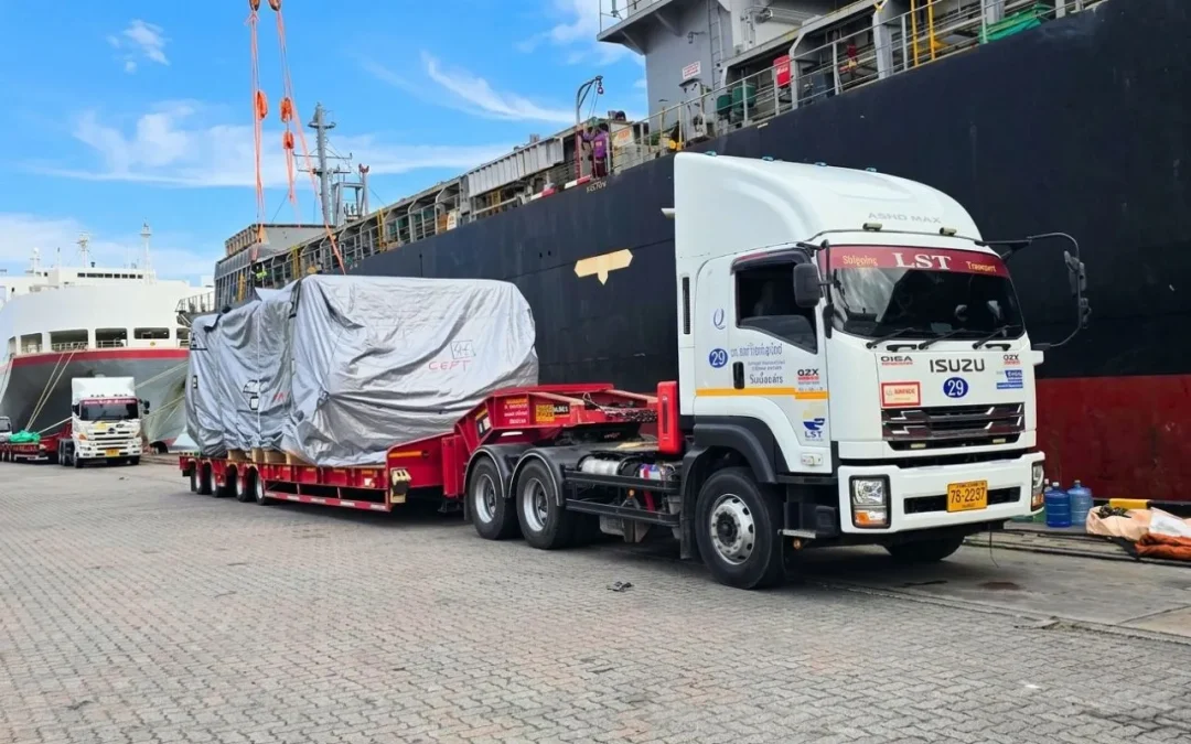 Oversized & Project Cargo LogisticsLaem Chabang Port to Bangpu Industrial Estate